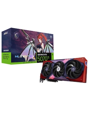Tarjeta de video MSI RTX5070 TI MLG edition