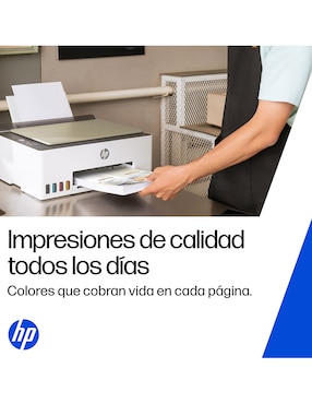 Multifuncional HP Smart Tank 523 de tinta continua alámbrica a color