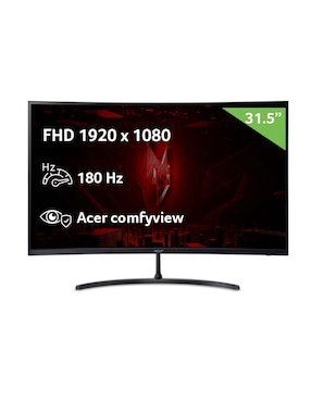Monitor gamer Acer Nitro ED0 VA Full HD 31.5 pulgadas UM.JE0AA.317