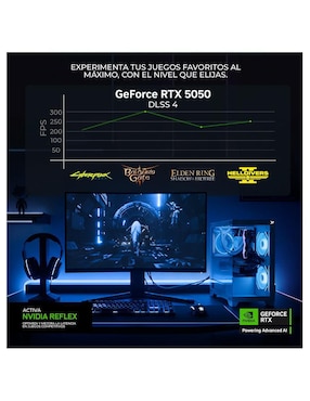 Computadora gamer Xtreme Pc Gaming XTPCR532GB5050NW AMD Ryzen 5 NVIDIA GeForce RTX 5050 32 GB RAM 1 TB SSD
