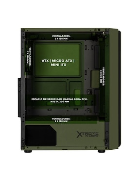 Gabinete Xtreme Pc Gaming CXTEV5KRDG