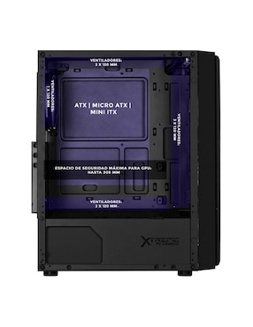 Gabinete Xtreme Pc Gaming CXTEV0BK