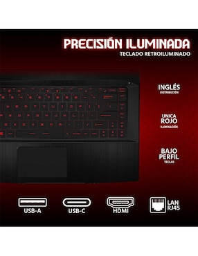 Laptop gamer msi thin 15.6 pulgadas full hd intel core i5 nvidia geforce rtx 2050 8 gb ram 1 tb ssd