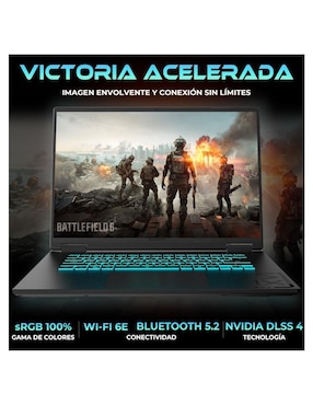 Laptop gamer Gigabyte Gaming A16 16 pulgadas WUXGA Intel Core i7 NVIDIA GeForce RTX 5060 16 GB RAM 1 TB SSD