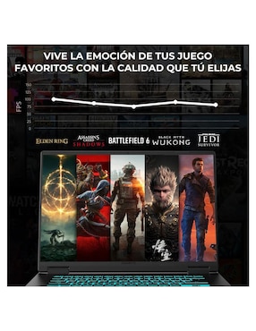 Laptop gamer Gigabyte Gaming A16 16 pulgadas WUXGA Intel Core i7 NVIDIA GeForce RTX 5060 16 GB RAM 1 TB SSD