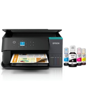 Impresora profesional Epson Ecotank L4360 de tanques inalámbrica a color