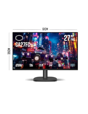Monitor Cooler Master CMI-GA27FC-US IPS Full HD 27 pulgadas CMI-GA27FC-US