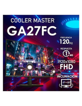 Monitor Cooler Master CMI-GA27FC-US IPS Full HD 27 pulgadas CMI-GA27FC-US
