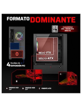 Gabinete Balam Rush BR-943901