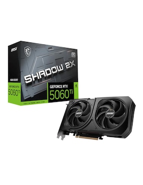 Tarjeta de video Msi 5060 TI SHADOW OC PLUS