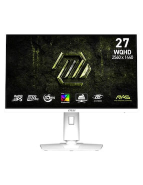 Monitor gamer MSI MAG 274QRFW X32 IPS WQHD 27 pulgadas MAG 274QRFW X32