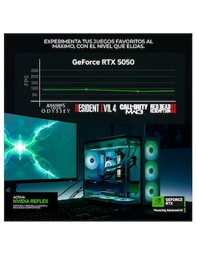 Computadora gamer Dxt Gaming DXTU532GB55050T7 Intel Core Ultra 5 225F NVIDIA GeForce RTX 5050 32 GB RAM 1 TB SSD