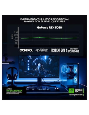 Computadora gamer Xtreme PC Gaming XTPCI532GB5050CHB Intel Core i5 NVIDIA GeForce RTX 5050 16 RAM 1 TB SSD