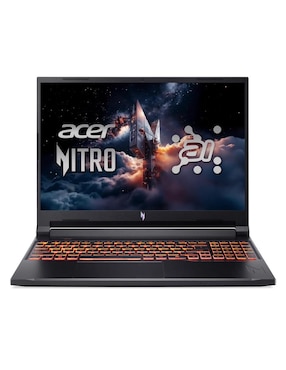 Laptop gamer Acer NITRO ANV16-42-R309 16 pulgadas Wuxga AMD Ryzen 5 NVIDIA GeForce RTX 5050 16 GB RAM 512 GB SSD