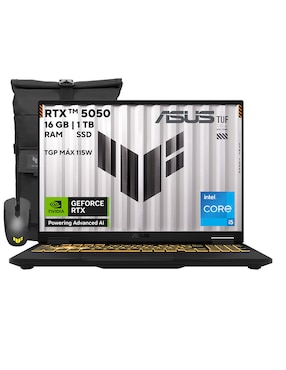 Laptop gamer Asus FX608JHR-RV147W 16 pulgadas WUXGA Intel Core i5 NVIDIA GeForce RTX 5050 16 GB RAM 1 TB SSD