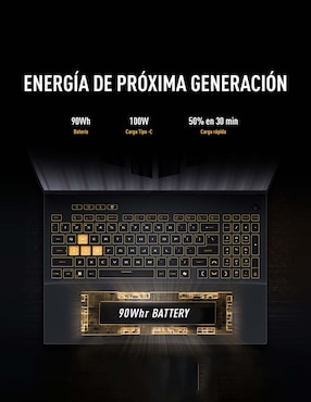 Laptop gamer Asus FX608JHR-RV147W 16 pulgadas WUXGA Intel Core i5 NVIDIA GeForce RTX 5050 16 GB RAM 1 TB SSD