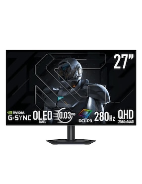 Monitor Gigabyte MO27Q28G Standard WQHD 27 pulgadas