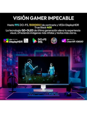 Monitor gamer MSI MPG 321URXW QD-OLED Standard 4K/UHD 32 pulgadas
