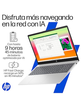 Laptop thin & light touch HP 15-fd0333la 15.6 pulgadas Full HD Intel Core i3 integradas 8 GB RAM 512 GB SSD