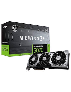 Tarjeta de video MSI RTX5070 12G VENTUS3XOC