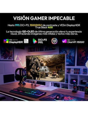Monitor gamer Msi Standard WQHD 27 pulgadas MAG 272QPW QD-OLED X28