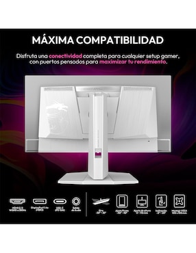 Monitor gamer Msi Standard WQHD 27 pulgadas MAG 272QPW QD-OLED X28