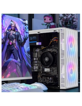 Computadora gamer Xtreme Pc Gaming XTPCR516GBVEGA11MFW 23.8 pulgadas Full HD AMD Ryzen 5 AMD Radeon Vega 11 16 GB RAM 1 TB SSD