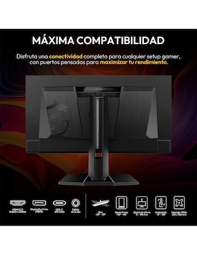 Monitor gamer MSI MAG 272QP QD-OLED X50 standard WQHD 27 pulgadas MAG 272QP QD-OLED X50