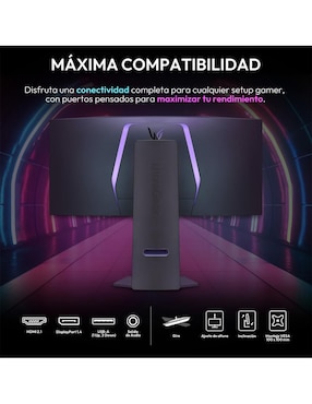 Monitor gamer LG Ultragear Standard UWQHD 34 pulgadas 34GS95QE