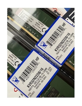 Memoria RAM UDIMM DDR4 Kingston 16 GB KVR DDR4 16GB 3200