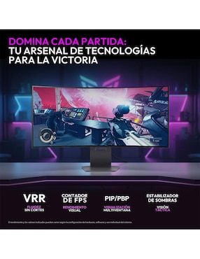 Monitor gamer LG Ultragear Standard UWQHD 39 pulgadas 39GS95QE