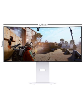 Monitor gamer LG Ultragear Standard UWQHD 34 pulgadas 34GX90SA-W