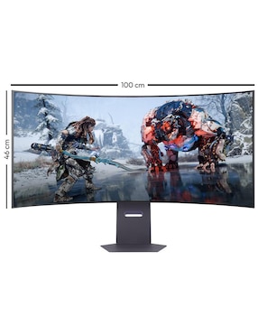 Monitor gamer LG Ultragear Standard UWQHD 45 pulgadas 45GX90SA