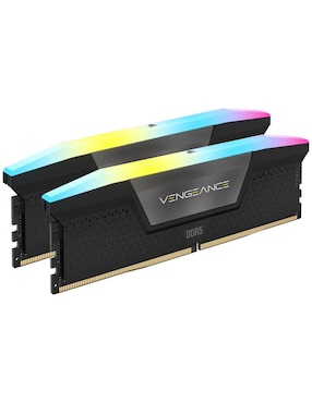 Set memoria RAM DDR5 Corsair 16 GB Vengeance RGB 5200MHz 2 piezas
