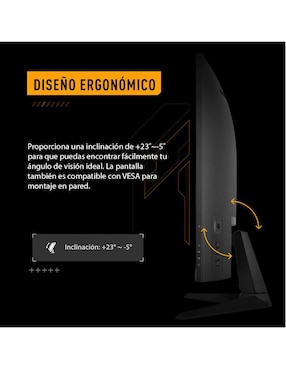 Monitor gamer Asus VA Full HD 31.5 pulgadas VG32VQM5B