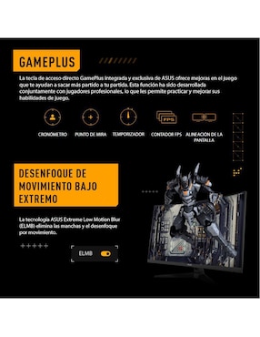 Monitor gamer Asus VA Full HD 31.5 pulgadas VG32VQM5B