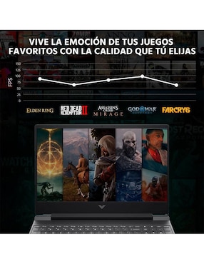 Laptop Gamer HP Victus 15.6 pulgadas Full HD Intel Core i5 NVIDIA GeForce RTX 4050 32 GB RAM 760 GB SSD