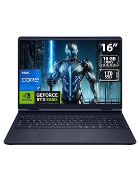 Laptop gamer Alienware DEAC1625001 16 pulgadas WQXGA Intel Core 7 240H NVIDIA GeForce RTX 5060 16 GB RAM 1 TB SSD