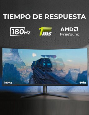 Monitor gamer Yeyian IPS UWQHD 34 pulgadas ELYSIUM34 YMC-IP434-P2