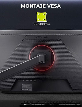 Monitor gamer Yeyian IPS UWQHD 34 pulgadas ELYSIUM34 YMC-IP434-P2