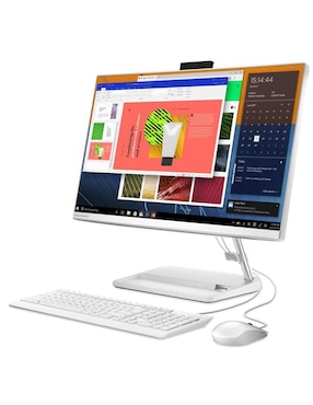 Computadora all in one Lenovo F0G1014ALD 23.8 pulgadas Full HD AMD Ryzen 5 AMD Radeon Graphics 8 GB RAM 256 GB SSD