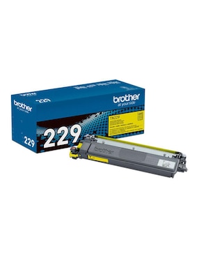 Cartucho tóner original Brother TN229XLY amarillo
