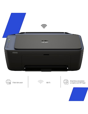 Multifuncional Hp Deskjet Ink Advantage 2975 All-in-One de inyección de tinta inalámbrica a color