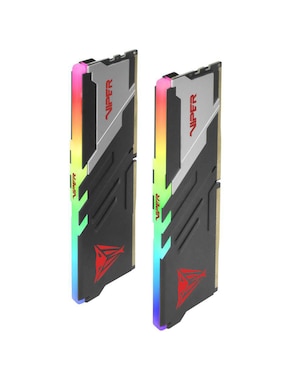 Set memoria RAM DDR5 Patriot 32 GB Viper Venom RGB CL36 2 piezas