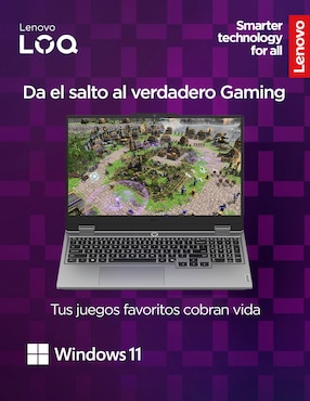 Laptop gamer Lenovo 83JE00TELM 15.6 pulgadas Full HD Intel Core i5 NVIDIA GeForce RTX 5050 32 GB RAM 512 GB SSD