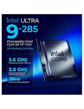 Computadora gamer Xtreme Pc Gaming XTPCU932GB55070TIMAE 32 pulgadas QHD Intel core ultra 9 NVIDIA GeForce RTX 5070 Ti 32 GB RAM 2 TB SSD