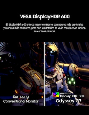 Monitor gamer Samsung VA UWQHD 40 pulgadas LS40FG750ELXZX