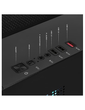 Computadora gamer Xtreme Pc Gaming XTPCR732GB5060MAE 32 pulgadas QHD AMD Ryzen 7 NVIDIA GeForce RTX 5060 32 GB RAM 1 TB SSD