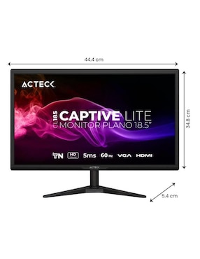 Monitor Acteck AC-944519 TN HD 18.5 pulgadas CL185