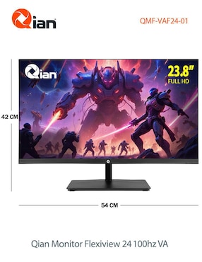 Monitor qian prolite 22 flexiview100 va full hd 21.5 pulgadas qmf